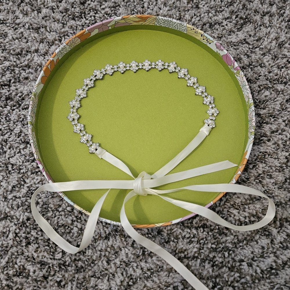 Pearl/Rhinestone Bridal Headpiece